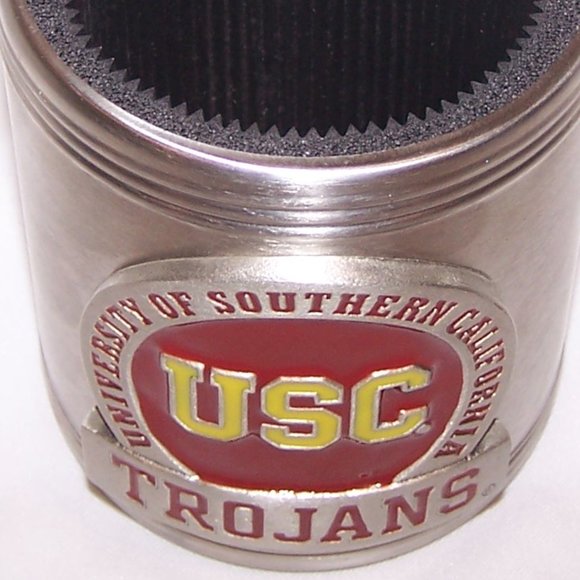 NCAA USC TROJANS INSULATED STAINLEESS STEEL COOZIE - Picture 7 of 7